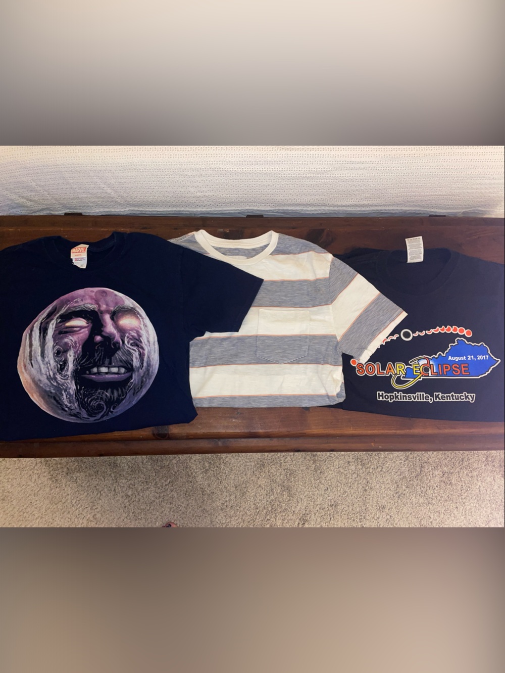 Marvel Navy Graphic Tee & 2 others